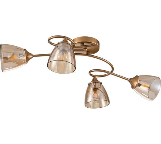 Потолочный светильник ESCADA Е27*60W Champagne Gold 1112/4P