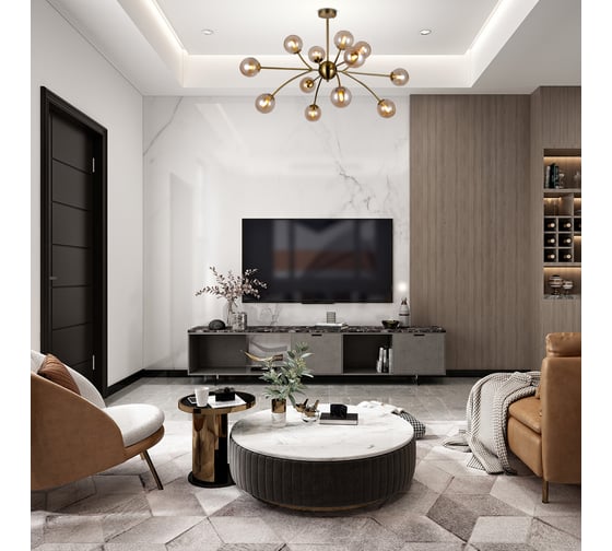 Светильник на штанге ESCADA 10164/12PL G9*40W Copper 10164/12PL Copper
