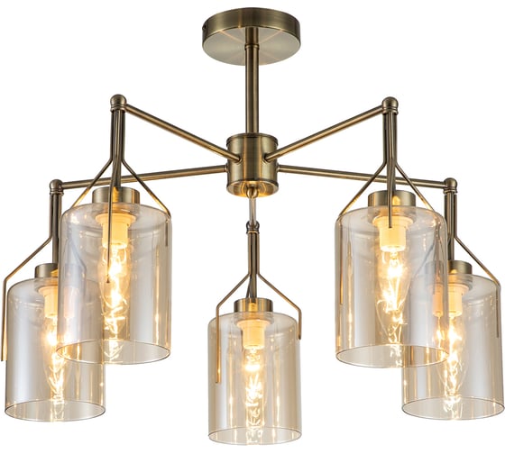 Светильник на штанге ESCADA E14*40W Brass 688/5P