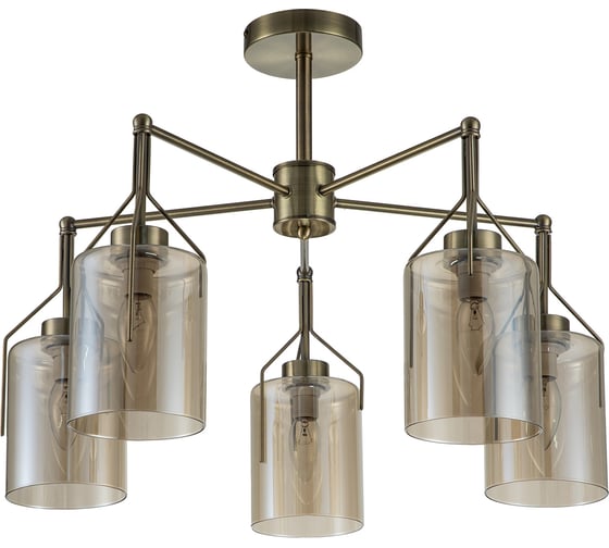 Светильник на штанге ESCADA E14*40W Brass 688/5P