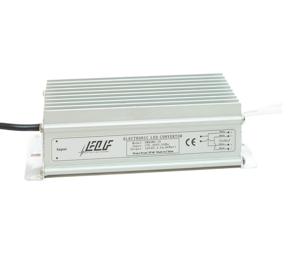 Блок питания ELF 18 V, 60 W, IP 68 SW 18/60 1