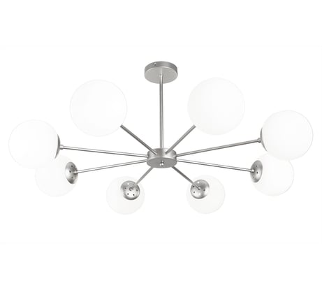 Светильник на штанге ESCADA 2110/8P E14*40W Satin nickel 2110/8P Nickel