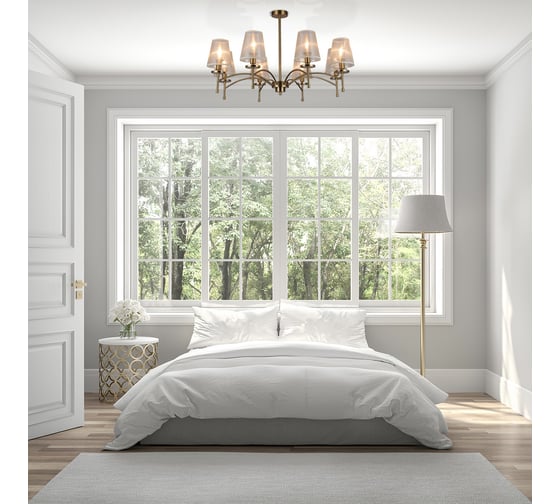 Светильник на штанге ESCADA 694/8PL E14*40W Gold 694/8PL Gold