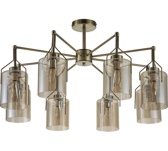 Светильник на штанге ESCADA E14*40W Brass 688/8P