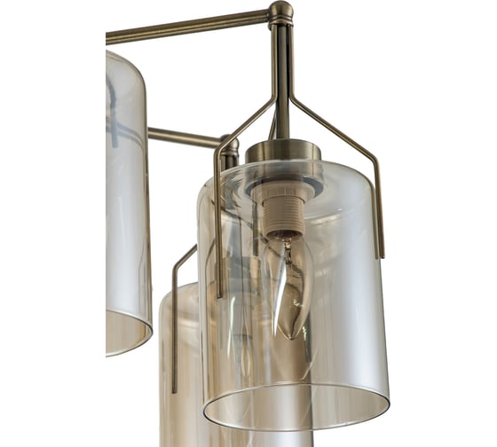 Светильник на штанге ESCADA E14*40W Brass 688/8P