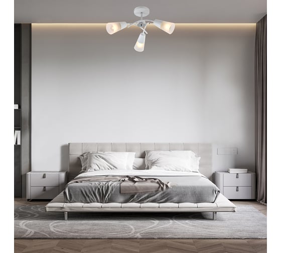 Светильник на штанге ESCADA 1109/3P Е14*40W White/Chrome 1109/3P White