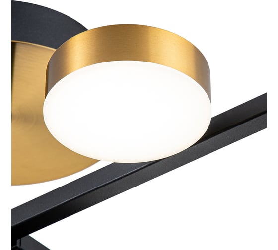 Светильник на штанге ESCADA 10266/8 LED*120W Black/Brass 10266/8LED