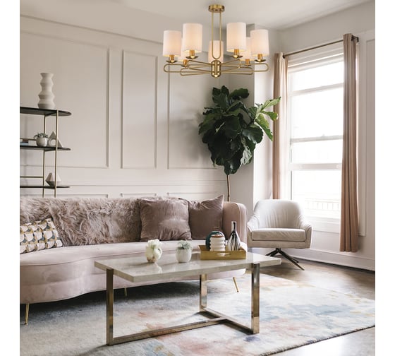 Светильник на штанге ESCADA 10166/7PL E14*40W Brass 10166/7PL Brass