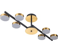 Светильник на штанге ESCADA 10266/6 LED*95W Black/Brass 10266/6LED