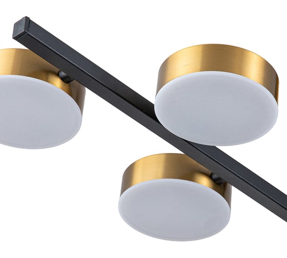 Светильник на штанге ESCADA 10266/6 LED*95W Black/Brass 10266/6LED