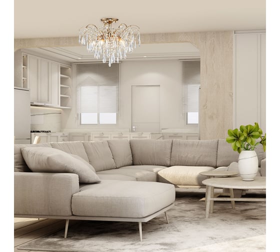 Светильник на штанге ESCADA E14*40W Gold 1124/5PL