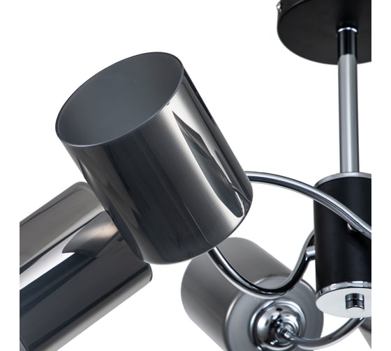 Светильник на штанге ESCADA E27*60W Black/Chrome 661/6PL