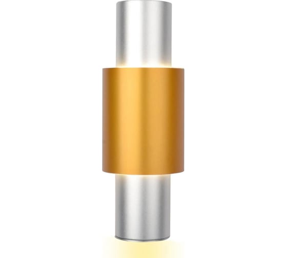 Потолочный светильник ESCADA 20037SMU/01 LED 7+3+3W 4000K серебро/золото 20037SMU/01LED SSL/SGD