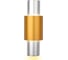 Потолочный светильник ESCADA 20037SMU/01 LED 7+3+3W 4000K серебро/золото 20037SMU/01LED SSL/SGD 1
