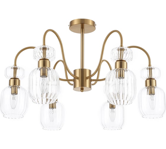 Светильник на штанге ESCADA 1141/6PL E14*60W Antigue copper/Clear 1141/6PL Clear