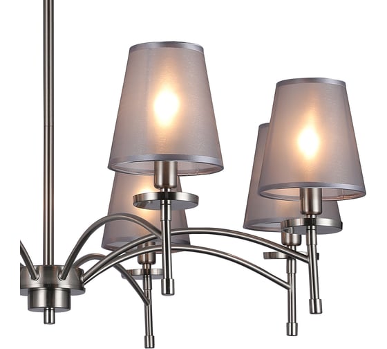 Светильник на штанге ESCADA 694/8PL E14*40W Nickel 694/8PL Nickel