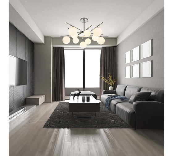 Светильник на штанге ESCADA 642/10P G9*40W Silver 642/10P Silver