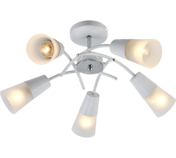Светильник на штанге ESCADA 1109/5P Е14*40W White/Chrome 1109/5P White