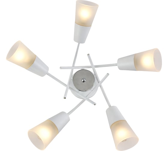 Светильник на штанге ESCADA 1109/5P Е14*40W White/Chrome 1109/5P White