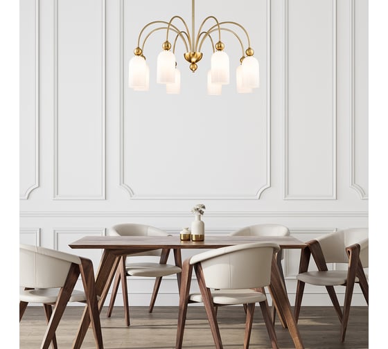 Светильник на штанге ESCADA 686/8PL E14*60W Copper 686/8PL Copper