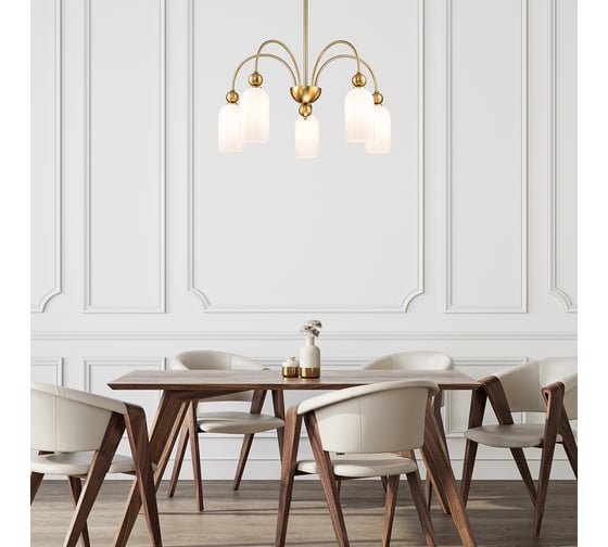 Светильник на штанге ESCADA 686/5PL E14*60W Copper 686/5PL Copper