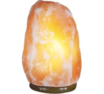 Солевая настольная лампа "VILART Скала 3-5кг, розовая гималайская соль, Е14 25Вт, 220В, шнур питания V37-002