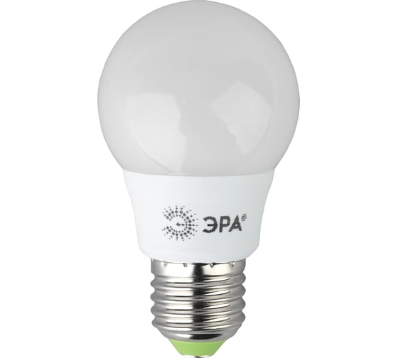 Светодиодная лампа ЭРА ECO LED A55-6W-840-E27, груша, нейтральный Б0028007