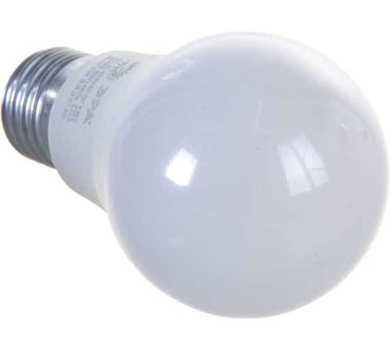 Светодиодная лампа ЭРА ECO LED A55-8W-827-E27, груша, теплый Б0032095