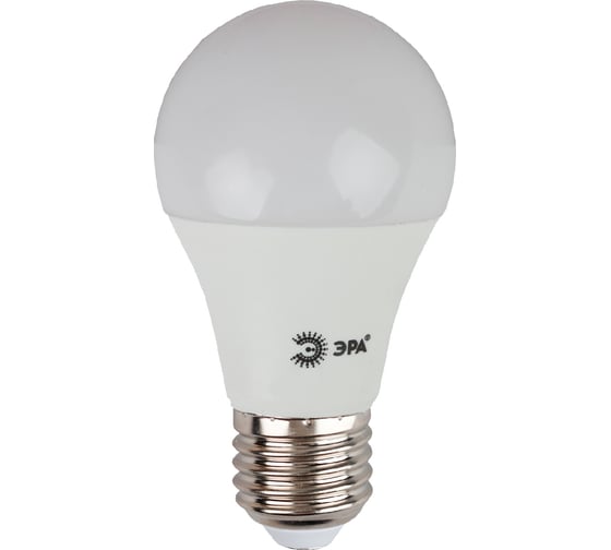 Светодиодная лампа ЭРА ECO LED A60-12W-827-E27, груша, теплый Б0030026