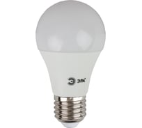 Светодиодная лампа ЭРА ECO LED A60-10W-827-E27, груша, теплый Б0028006