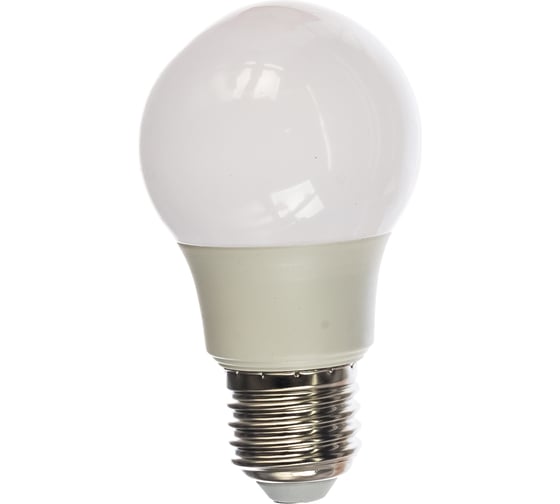 Светодиодная лампа ЭРА ECO LED A55-6W-827-E27, груша, теплый Б0028008