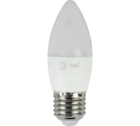 Светодиодная лампа ЭРА ECO LED B35-6W-827-E27, свеча, теплый Б0020620