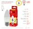 Светодиодная лампа ЭРА ECO LED B35-6W-827-E27, свеча, теплый Б0020620 3