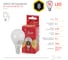 Светодиодная лампа ЭРА ECO LED P45-8W-827-E14, шар, теплый Б0030022 5