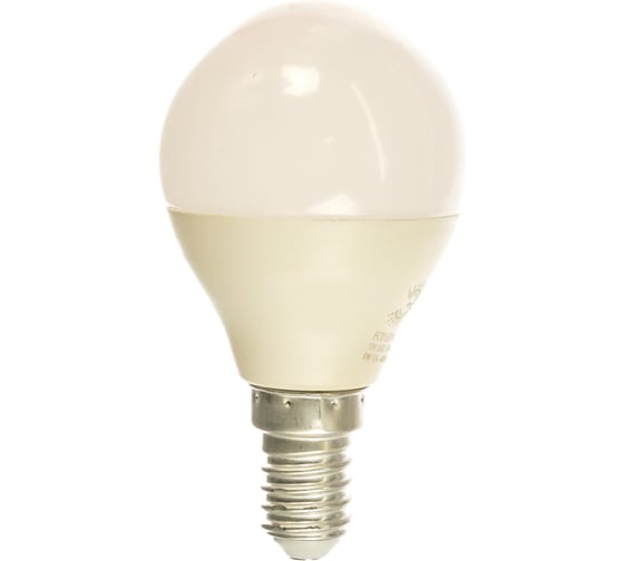 Светодиодная лампа ЭРА ECO LED P45-8W-840-E14, шар, нейтральный Б0030023