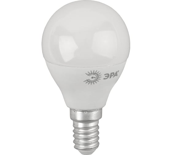 Светодиодная лампа ЭРА ECO LED P45-8W-840-E14, шар, нейтральный Б0030023