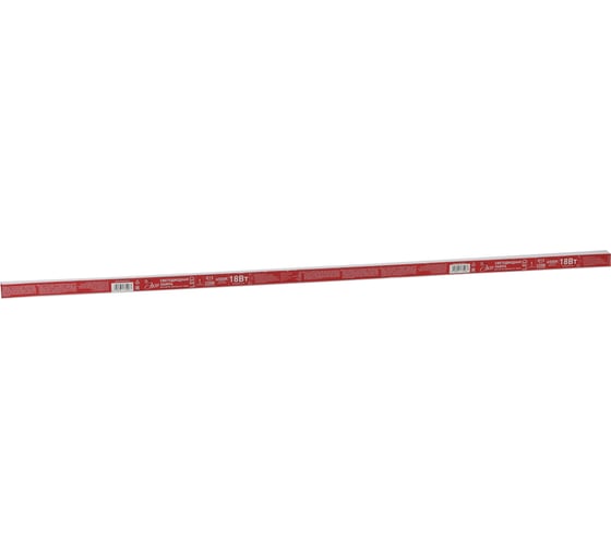 Светодиодная лампа ЭРА ECO LED T8-18W-865-G13-1200mm, трубка стеклянная, холодный Б0032977