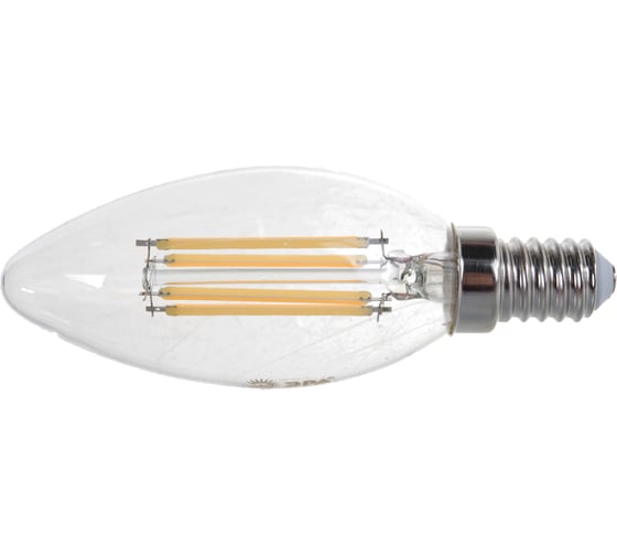 Светодиодная лампа ЭРА F-LED B35-7W-840-E14 филамент, свеча, нейтральный Б0027943