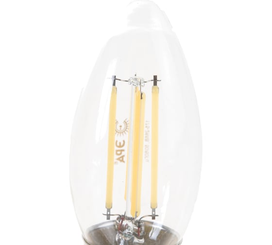 Светодиодная лампа ЭРА F-LED B35-7W-840-E27 филамент, свеча, нейтральный Б0027951
