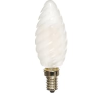 Светодиодная лампа ЭРА F-LED BTW-5W-840-E14 frost филамент, свеча витая матированная, нейтральный Б0027938