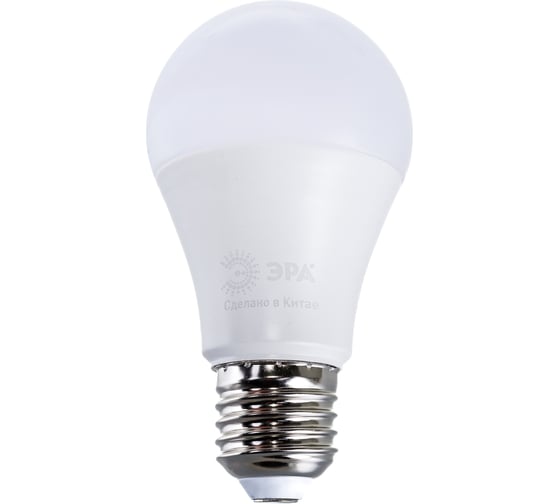 Светодиодная лампа ЭРА LED A60-15W-840-E27, груша, нейтральный Б0033183