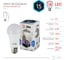 Светодиодная лампа ЭРА LED A60-15W-840-E27, груша, нейтральный Б0033183 6