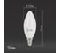 Светодиодная лампочка ЭРА STD LED B35-11W-840-E14 E14 / Е14 11Вт свеча нейтральный белый свeт Б0032982 6