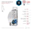 Светодиодная лампочка ЭРА STD LED B35-11W-840-E14 E14 / Е14 11Вт свеча нейтральный белый свeт Б0032982 3