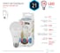 Светодиодная лампа ЭРА LED A65-21W-840-E27, груша, нейтральный Б0035332 5