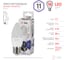 Светодиодная лампа ЭРА LED B35-11W-860-E27 диод, свеча, хол Б0032985 4
