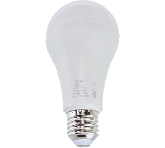 Светодиодная лампа ЭРА LED A65-25W-840-E27, груша, нейтральный Б0035335