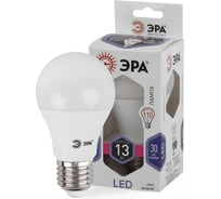 Светодиодная лампа ЭРА LED A60-13W-860-E27, груша, холодный Б0031395