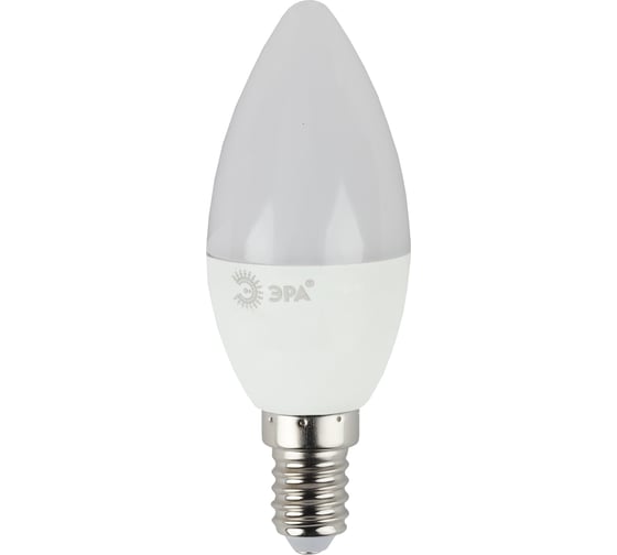 Светодиодная лампа ЭРА LED B35-9W-840-E14 диод, свеча, нейтр Б0027970 1