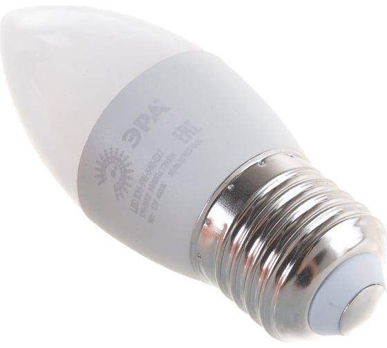 Светодиодная лампа ЭРА LED B35-9W-840-E27, свеча, нейтральный Б0027972